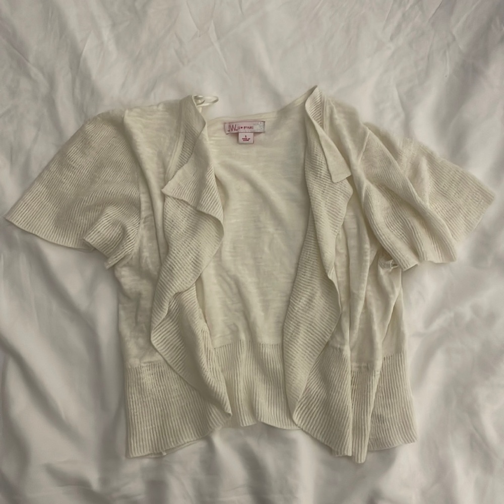 Sweet cream cropped cardigan